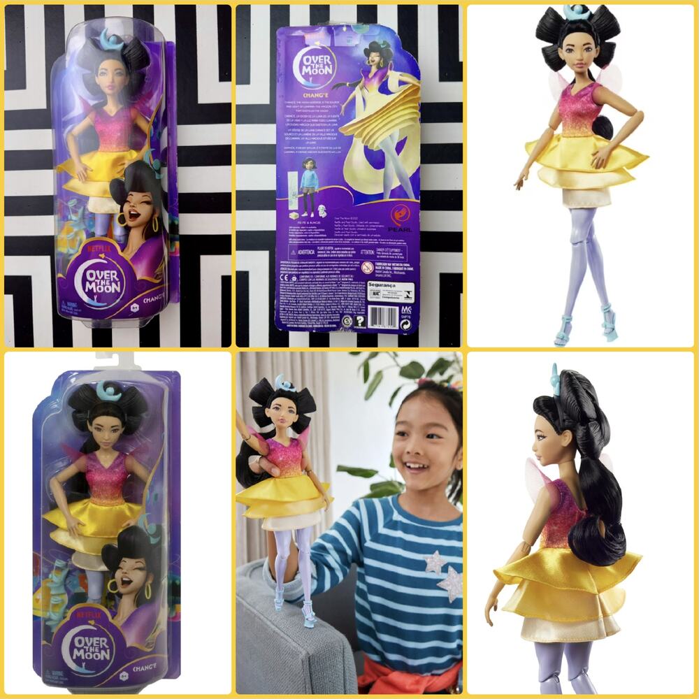 Mattel Over the Moon Chang'e Goddess Doll Netflix - Asian Pop Star RARE New HTF!
